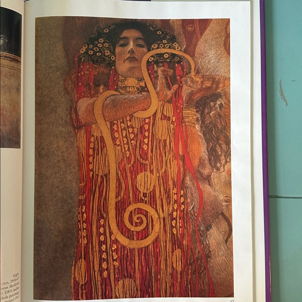 Hardback Klimt Book art Book Prints